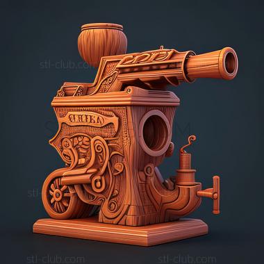 3D модель Игра св ган локо (STL)